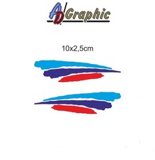 Paar Aufkleber Sticker Dekor