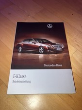 Mercedes Benz Betriebsanleitung E-Klasse 2009