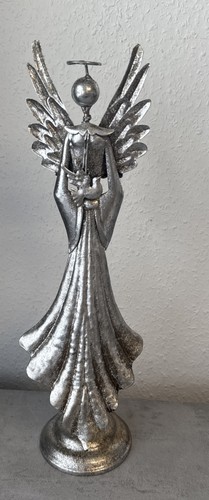 Engel silber blech mit - silber, 45