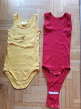 2 Bodies Set Gr. 80/86 gelb &