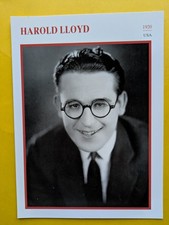 HAROLD LLOYD / Filmstar -