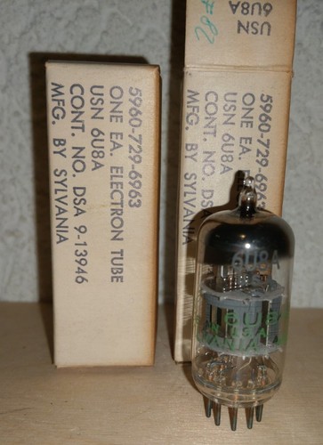 Sylvania ecf82 6eu8a valves - ecf82,