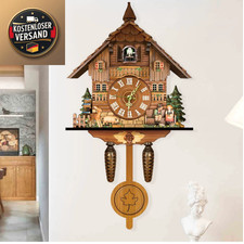 Antike Kuckucksuhr Holz