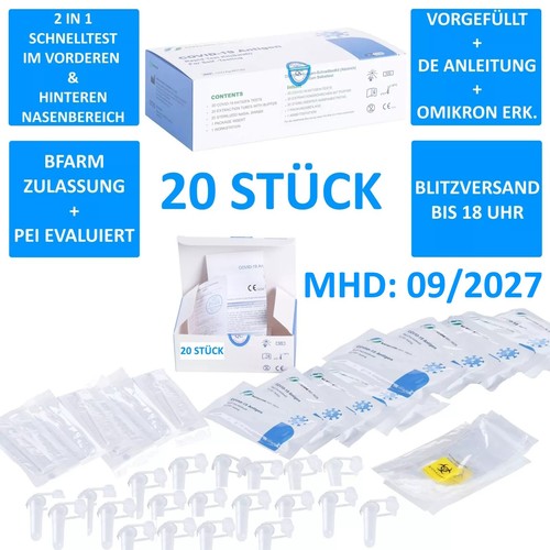20x corona schnelltest - corona,