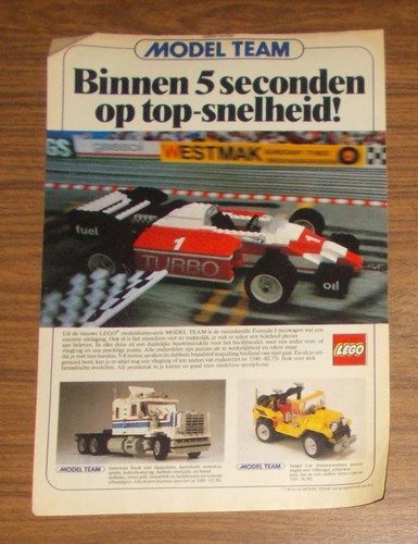 Seltene werbung lego system - seltene,