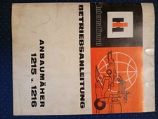 IHC International Anbau Seitenmähwerk Balkenmäher 1215 / 1216