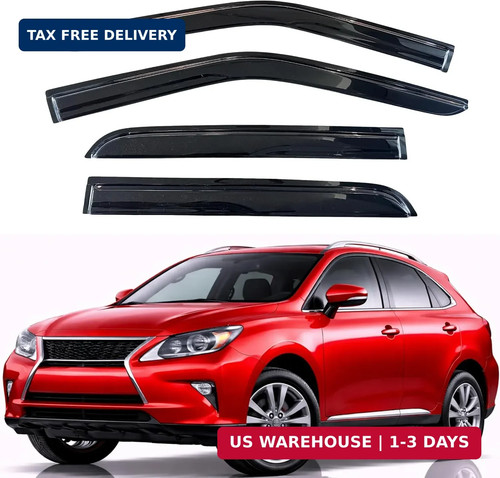 Rain guards fit for - for, 2010-2015