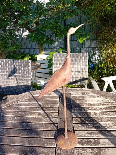 Deko figur gartenfigur kranich - deko,