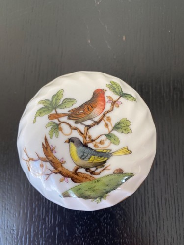 Herend porzellan deckeldose - porzellan,