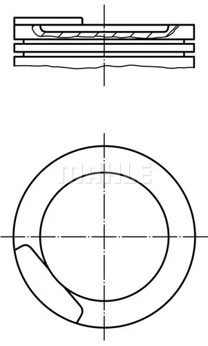 Kolben verzinnt 011 - , 00