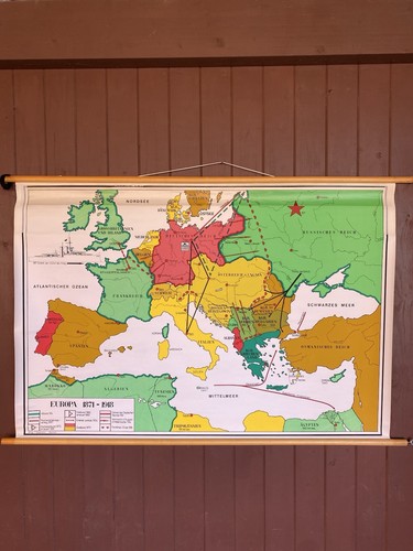 Schulwandkarte rollkarte - schulwandkarte,