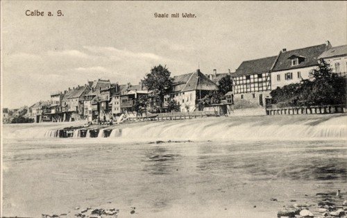 Calbe der saale - calbe, an
