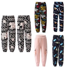 DE Kinder Hose Jungen Haremshose Mädchen Pumphose Boho Sports YogaSommerhose