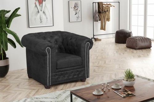 Chesterfield sofa sitzer - 1,