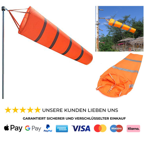 Windsack flughafen regenbogen - windsack,