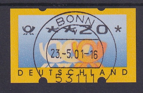 Atm posthörner währung - posthörner, dm-währung
