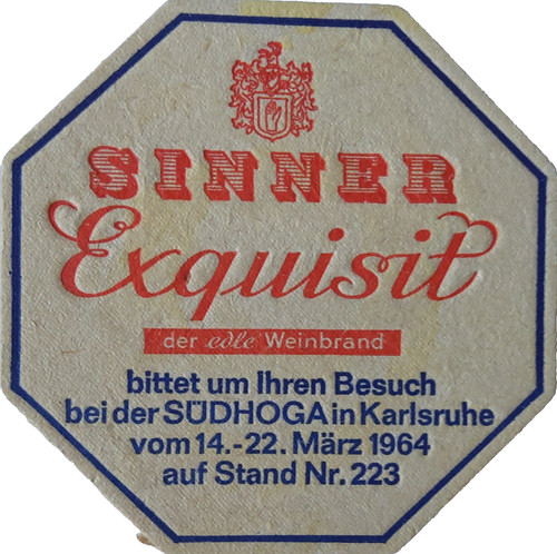 Alter bierdeckel brauerei - alter,