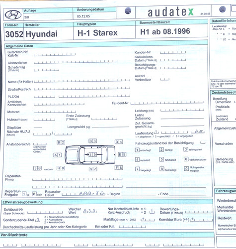 Hyundai starex 1996 - ,
