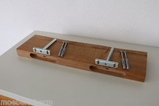 Wandboard Eiche Wild Massiv Holz Board Regal Steckboard Regalbrett Baumkante !!!