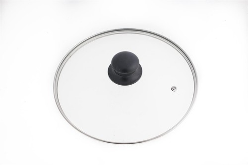 Glasdeckel 24cm mit knopf - glasdeckel,