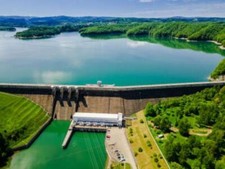 Wandbild: Wasserkraft