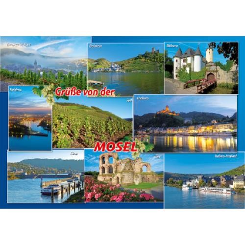 Mosel postkarten motive - mosel,