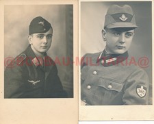 H393 Fotos Portrait  Soldat RAD-Abtlg. 6/380 Jauernig zur Luftwaffe Javorník
