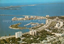 Sarasota Florida Marina Jack Bird Key and Longboat Key aerial view