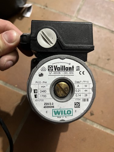 Vaillant pumpe ladepumpe - vaillant, pumpe,