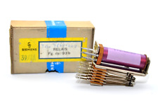 Vintage Fernmelde-Relais mit Spule von Siemens & Halske Typ T Bv 7860/202, NOS