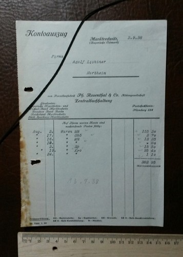 Rosenthal porzellan 1938 selb - porzellan,