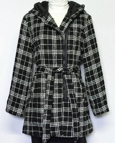Kapuzen jacke kurz mantel - kapuzen,