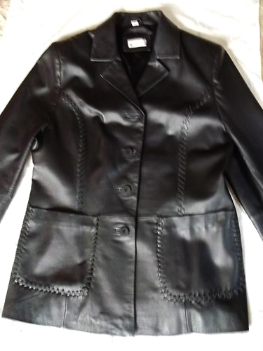 Lederjacke schwarz fabiani - fabiani,