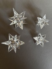 4 Rosenthal Kosta Sterne Studio line Kerzenshalter
