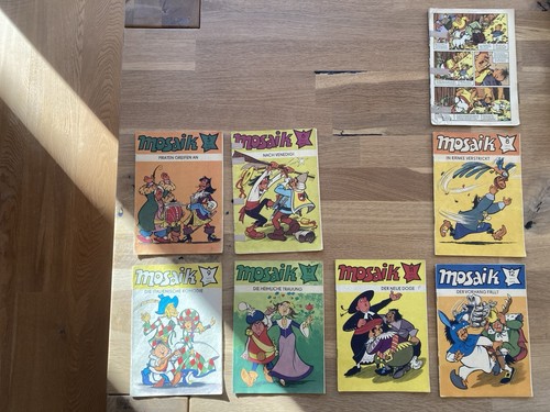 Comic hefte mosaik - mosaik, abrafaxe