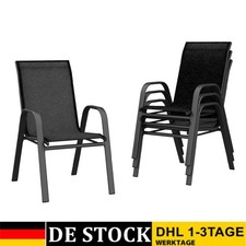 4er Set Gartenstühle