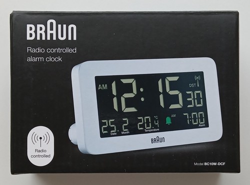 Braun funkwecker bc10 - bc10, weiß