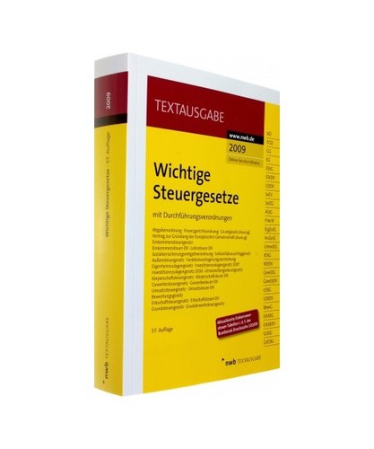 Wichtige steuergesetze mit - wichtige,