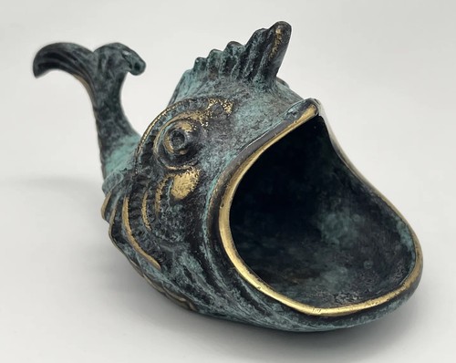 Vintage fisch aschenbecher - vintage,