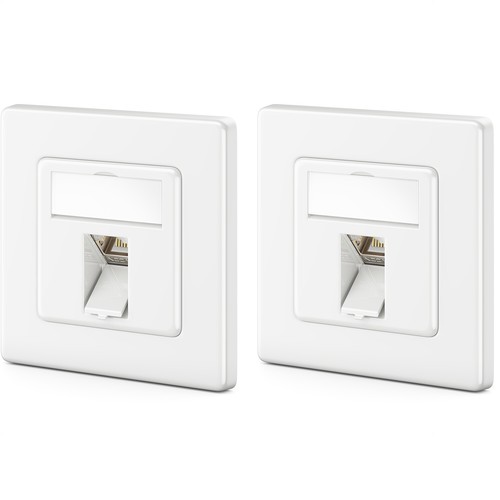 Cat7 netzwerkdose port - 2x, 1