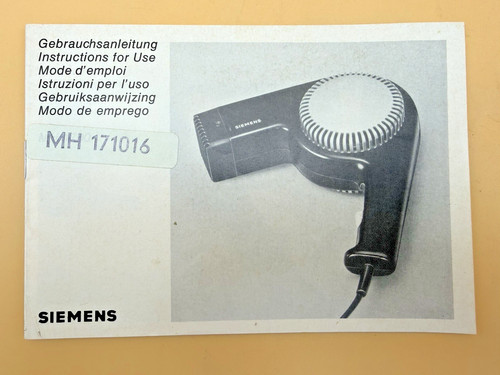 Siemens föhn - siemens,
