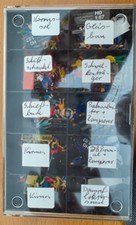 121 Figuren Modellbahn 1:87 Preiser,Mertens, Sammelkasten1, unbenutzt,