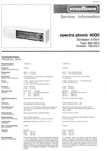 Service manual anleitung - service, für