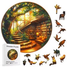 Fantasy Puzzle aus Holz