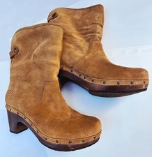 Brown Ugg Lynnea Suede Fold