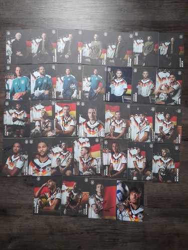 Dfb autogrammkarten satz - autogrammkarten, wm