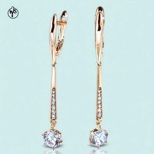 Lange Ohrringe Vergoldet