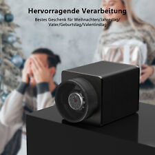 Uhrenbeweger 1 Uhren Automatische Uhrenbeweger mit Mabuchi-Motoren Schwarz