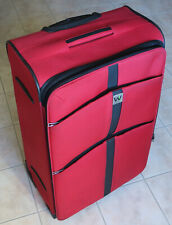 Koffer Reisekoffer Trolley Stoffkoffer Wagner Luggage Balance Größe L Rot - OVP