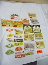 5168.    Konvolut alte Bieretiketten Sammlung Brauerei Deutschland Etiketten